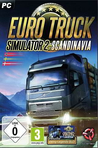 Euro Truck Simulator 2: Scandinavia v.1.26.1s [RUS|ENG] (2015) PC RePack от Хаттаб + 44 DLS