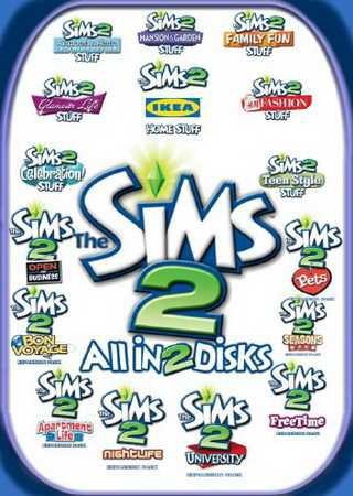 The Sims 2: Антология (2008) PC RePack от Механики